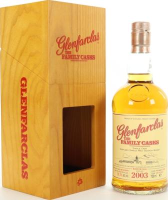 Glenfarclas 2003 The Family Casks Release S20 Sherry Butt #102 58.3% 700ml