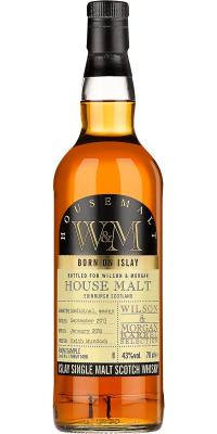 House Malt 2013 WM Barrel Selection Born on Islay 17495/17498 43% 700ml