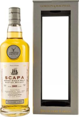 Scapa 2005 GM Distillery Labels 43% 700ml