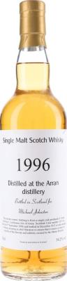 Arran 1996 #1267 Michael Johnston 54.2% 700ml