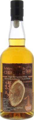 Chichibu 2014 Ichiro's Malt 2nd fill mizunara heads hogshead Claude Whisky 62% 700ml