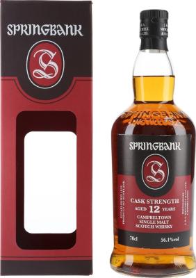 Springbank 12yo Cask Strength Batch 21 56.1% 700ml