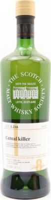 Glenfarclas 2011 SMWS 1.216 Cereal killer 1st Fill Ex-Bourbon Barrel 59.3% 700ml