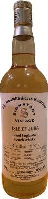 Isle of Jura 1997 SV The Un-Chillfiltered Collection Refill Butt 9210 46% 750ml