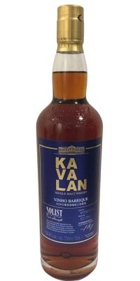 Kavalan Solist wine Barrique W131016004A 58.6% 700ml