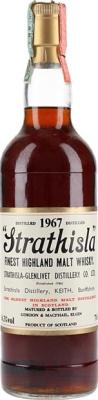 Strathisla 1967 GM Licensed Bottling Bar Metro 35th Anniversary #2063 54.3% 700ml