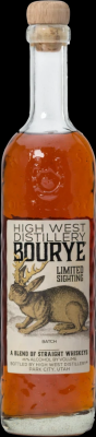 High West Bourye Limited Sighting New Charred Oak Batch 18A04 46% 750ml