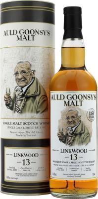 Linkwood 2009 GWhL Auld Goonsy's Malt 1st Fill Orange Wine Barrel 54.9% 700ml