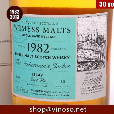 Caol Ila 1982 Wy The Fisherman's Jacket 46% 700ml