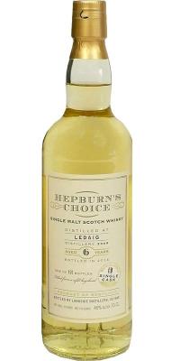 Ledaig 2008 LsD Hepburn's Choice Refill Bourbon Hogshead 46% 700ml