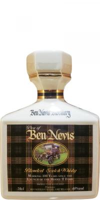 Dew of Ben Nevis Model T Ford Ceramic Decanter Marking 100 Years Since The Launch of the Model T Ford 40% 700ml