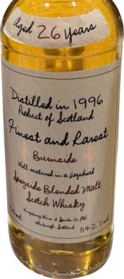 Burnside 1996 Kb Hogshead 54.2% 700ml