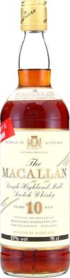 Macallan 10yo 100 Proof Sherry Wood 57% 750ml