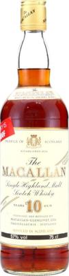 Macallan 10yo 100 Proof Sherry Wood 57% 750ml