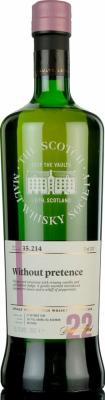 Glen Moray 1995 SMWS 35.214 Without pretence 1st Fill Ex-Bourbon Barrel 55.7% 700ml