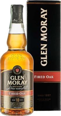Glen Moray 10yo Fired Oak Bourbon & Virgin American Oak 40% 700ml