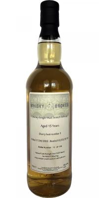 Orkney Single Malt 2002 WhB Refill Sherry Butt #3 58.6% 700ml