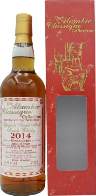 Glenallachie 2014 AC Special Vintage Selection 1st Fill Ex-Oloroso Sherry Butt 64.9% 700ml