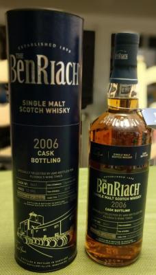 BenRiach 2006 Moscatel #8641 Fujioka's Wine Times 61.2% 750ml