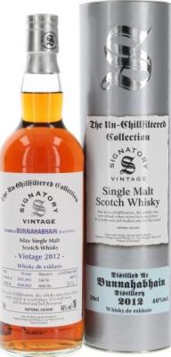 Bunnahabhain 2012 SV The Un-Chillfiltered Collection 1st Fill Sherry Butt Whisky.de exklusiv 46% 700ml