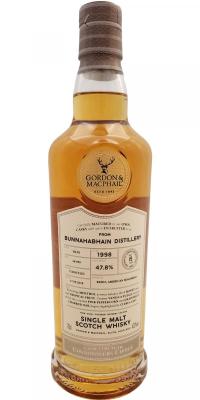 Bunnahabhain 1998 GM Connoisseurs Choice Cask Strength Refill American Hogshead #5450 47.8% 700ml