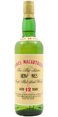 Benrinnes 12yo JM Fine Malt Selection 4367 63.6% 750ml