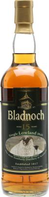 Bladnoch 15yo Sheep Label Sherry butt #2617 55% 700ml