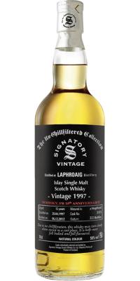 Laphroaig 1997 SV The Un-Chillfiltered Collection #3355 Whisky.fr 15th Anniversary 50% 700ml