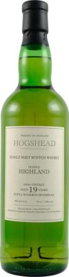 Peated Highland 2003 Hhd Refill Bourbon Hogshead 48% 700ml