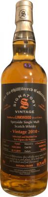 Linkwood 2010 SV The Un-Chillfiltered Collection Charred Wine Cask 306200 (part) Les Vignes de France 58.2% 700ml