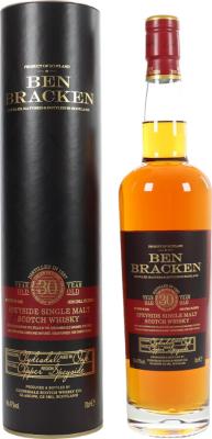 Ben Bracken 1987 Cd Speyside Single Malt 30yo Oak Casks LIDL 47% 700ml