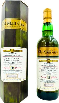 Benrinnes 2003 HL The Old Malt Cask 25th Anniversary Canasta Cream Sherry Butt 50% 700ml