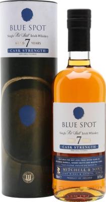 Blue Spot 7yo Cask Strength Bourbon Barrel Sherry Butt Madeira Mitchell & Son 58.9% 700ml