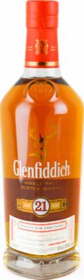 Glenfiddich 21yo Reserva Cask Finish Rum Cask Finish 40% 700ml