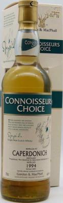 Caperdonich 1999 GM Connoisseurs Choice Refill Sherry Butt 46% 700ml