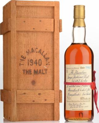 Macallan 1940 The Malt Rinaldi Import 43% 750ml