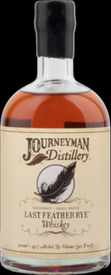 Journeyman Distillery Last Feather Rye 45% 500ml