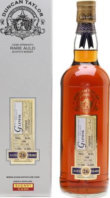 Glenesk 1983 DT Rare Auld Sherry Cask #1288 56.4% 700ml
