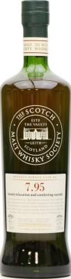 Longmorn 1985 SMWS 7.95 Instant Relaxation and Comforting Warmth Refill Ex-Bourbon Hogshead 55.8% 700ml