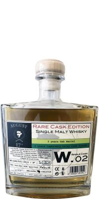 August 17th 3yo Rare Cask Edition W.02 WD-LRG/001-2019 50% 700ml