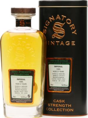 Imperial 1995 SV Cask Strength Collection 50250 + 50251 54.9% 700ml