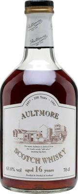 Aultmore 1981 Centenary Dumpy Bottle Sherry Cask #2508 63% 700ml
