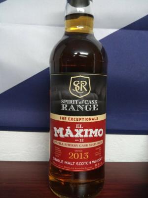 El Maximo #12 Wx Spirit & Cask Range #3533 66.3% 700ml