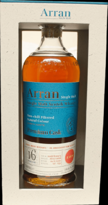 Arran 2006 The Ambassador's Dram Release 4 2nd fill Oloroso Hogshead 54.4% 700ml