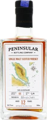 Caol Ila 12yo TSCL Peninsular Bottling Company Finished in Olorosso Casks Peninsular Bottling Company 58.7% 700ml