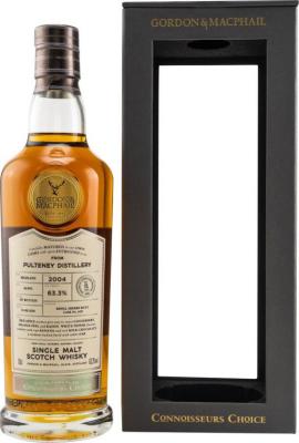 Old Pulteney 2004 GM Connoisseurs Choice Cask Strength Refill Sherry Butt #629 63.3% 700ml