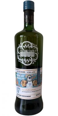 Glen Scotia 2002 SMWS 93.128 Smoke and smugglers Refill Ex-Bourbon Hogshead Campbeltown Malts Festival 2020 54.9% 700ml