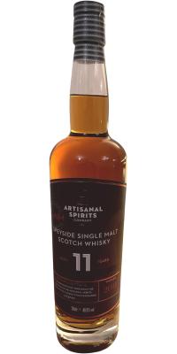 Speyside 2011 JGT Artisanal Spirits Company Ex-bourbon and American oak oloroso sherry SMWS Shareholders 48% 700ml