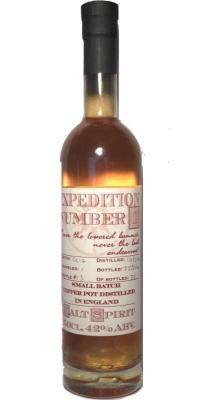 English Spirit Distillery 2014 Expedition Number 1 Batch OC17 42% 500ml