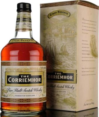 The Corriemhor Pure Malt W&M Cigar Reserve 40% 700ml